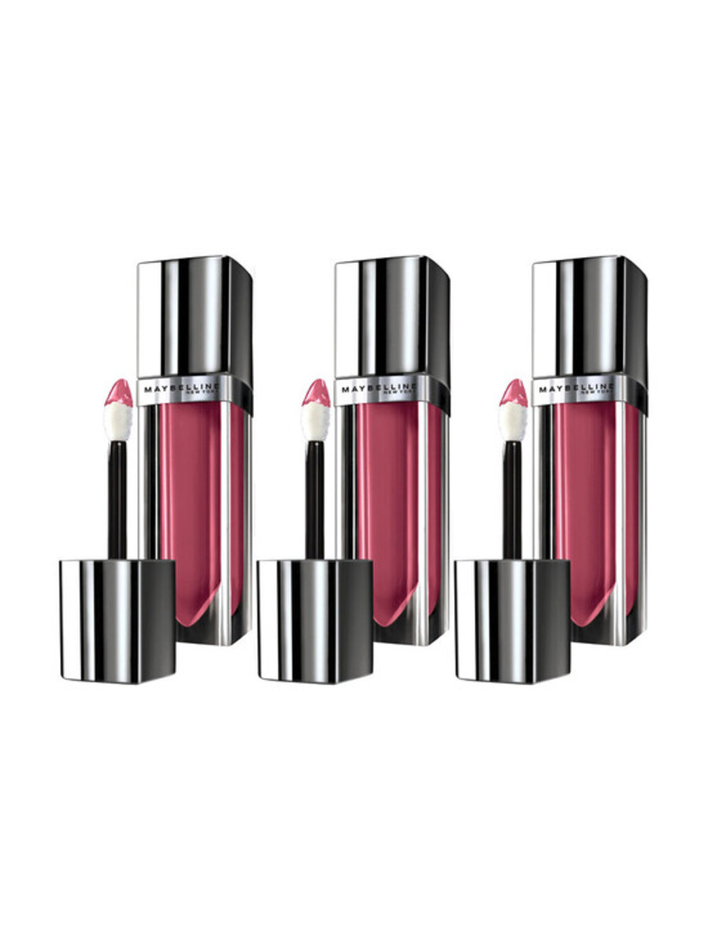 3-Pack NEW Maybelline Lip Elixir Lip Color Gloss in 090 Rose Redefined (Sealed)